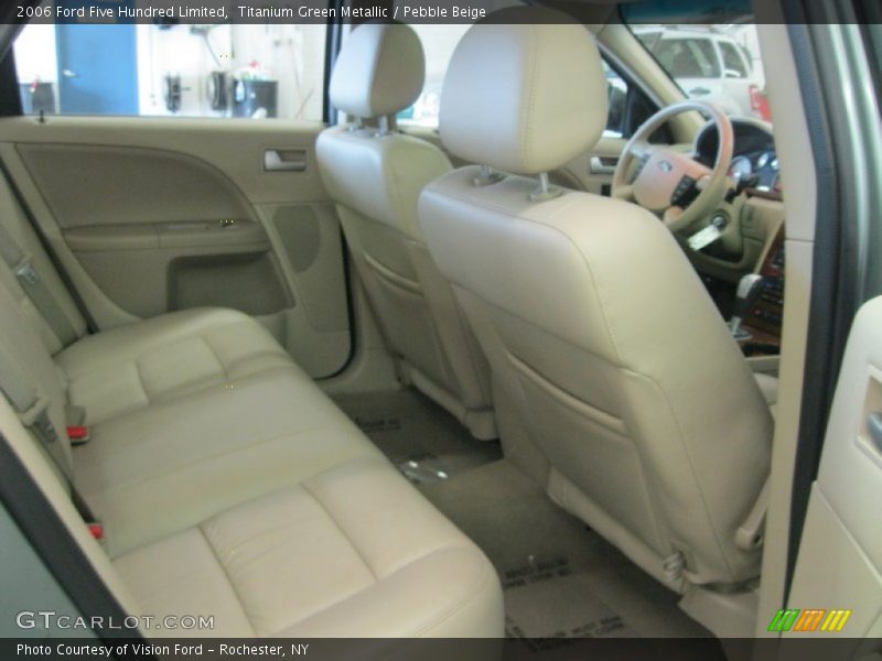 Titanium Green Metallic / Pebble Beige 2006 Ford Five Hundred Limited