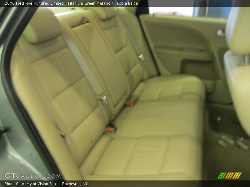 Titanium Green Metallic / Pebble Beige 2006 Ford Five Hundred Limited