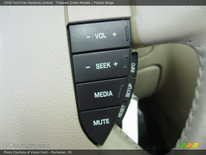 Titanium Green Metallic / Pebble Beige 2006 Ford Five Hundred Limited