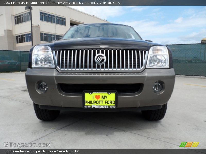 Black Clearcoat / Midnight Grey 2004 Mercury Mountaineer V8 Premier AWD