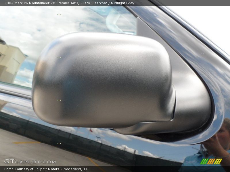 Black Clearcoat / Midnight Grey 2004 Mercury Mountaineer V8 Premier AWD