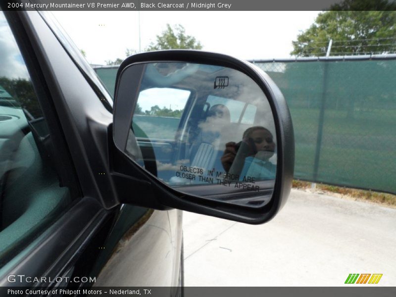 Black Clearcoat / Midnight Grey 2004 Mercury Mountaineer V8 Premier AWD