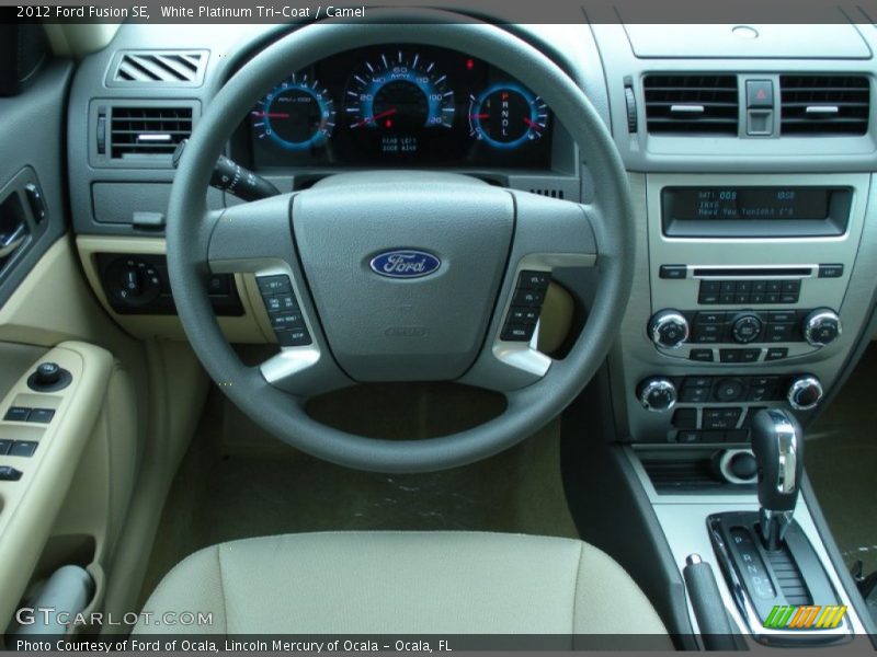 Dashboard of 2012 Fusion SE