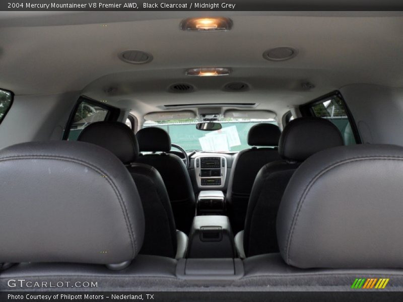Black Clearcoat / Midnight Grey 2004 Mercury Mountaineer V8 Premier AWD