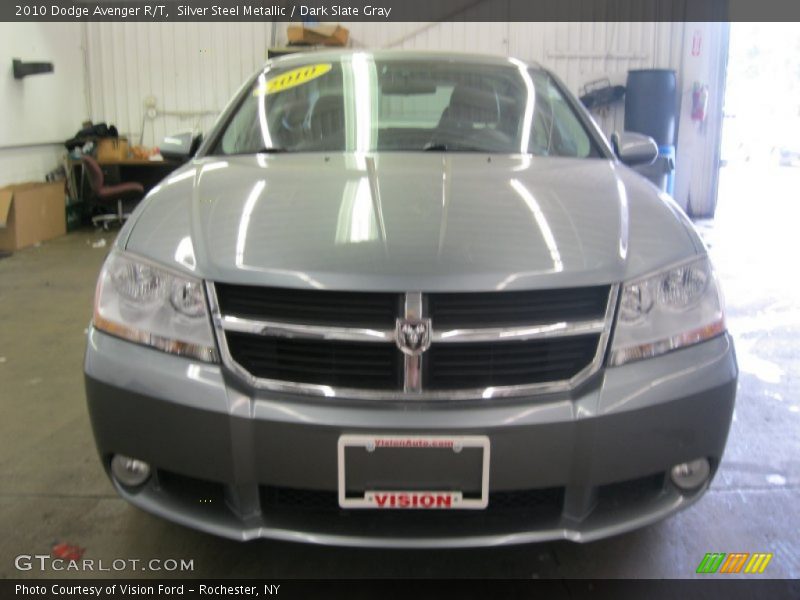 Silver Steel Metallic / Dark Slate Gray 2010 Dodge Avenger R/T