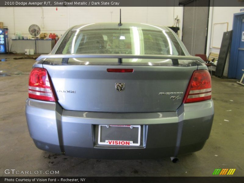 Silver Steel Metallic / Dark Slate Gray 2010 Dodge Avenger R/T