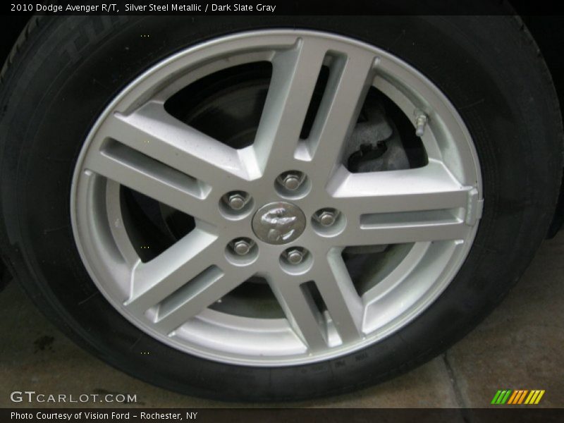 Silver Steel Metallic / Dark Slate Gray 2010 Dodge Avenger R/T