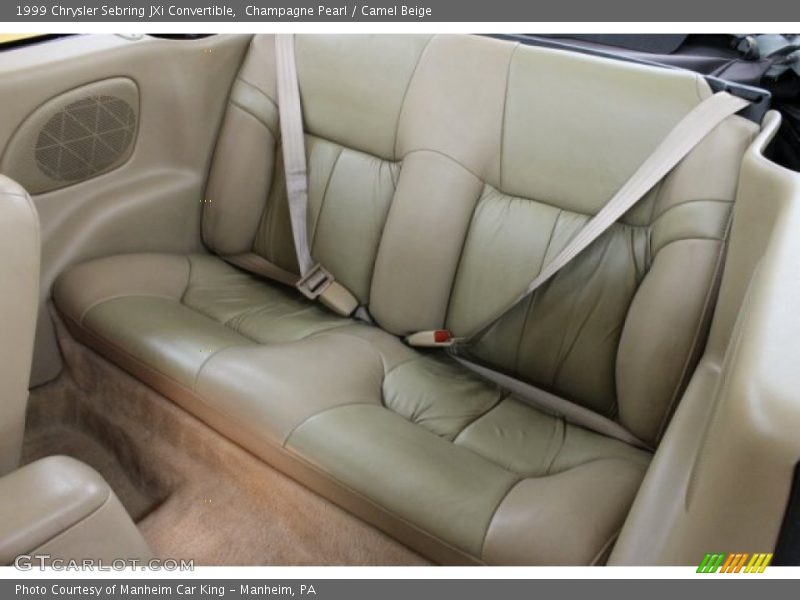 Champagne Pearl / Camel Beige 1999 Chrysler Sebring JXi Convertible
