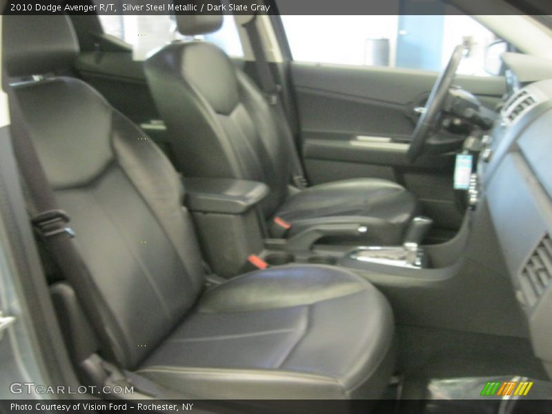 Silver Steel Metallic / Dark Slate Gray 2010 Dodge Avenger R/T