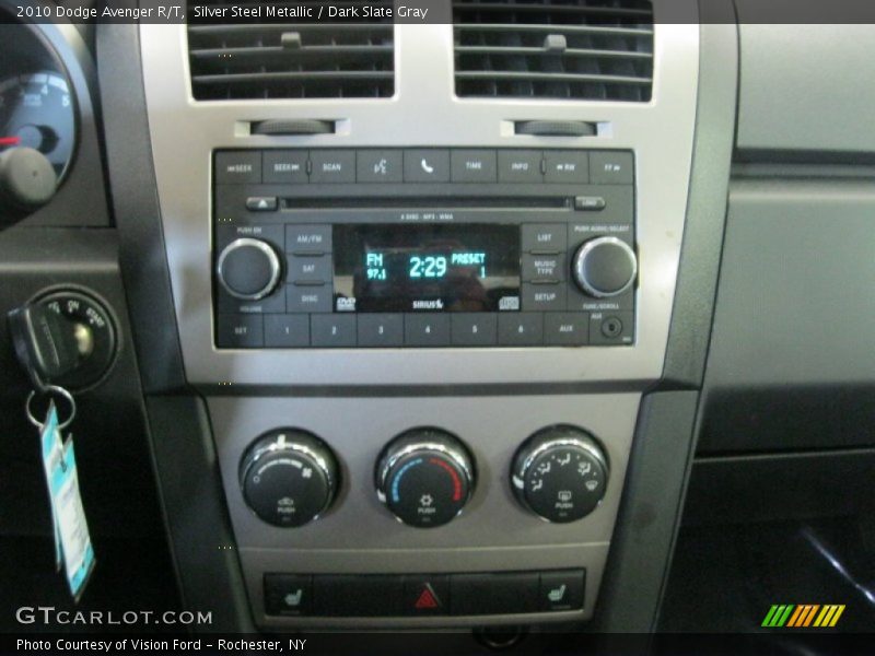 Silver Steel Metallic / Dark Slate Gray 2010 Dodge Avenger R/T
