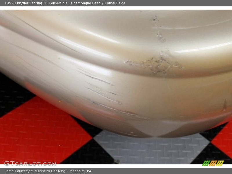 Champagne Pearl / Camel Beige 1999 Chrysler Sebring JXi Convertible