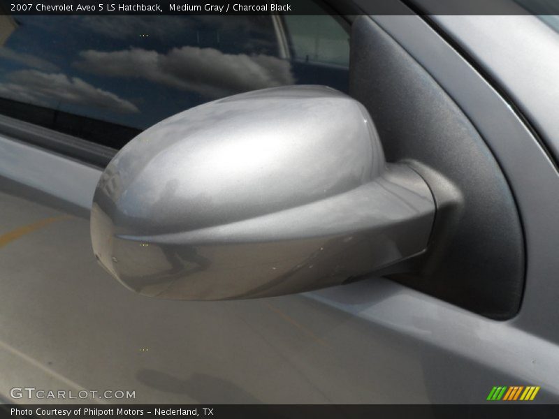 Medium Gray / Charcoal Black 2007 Chevrolet Aveo 5 LS Hatchback
