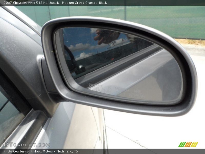 Medium Gray / Charcoal Black 2007 Chevrolet Aveo 5 LS Hatchback