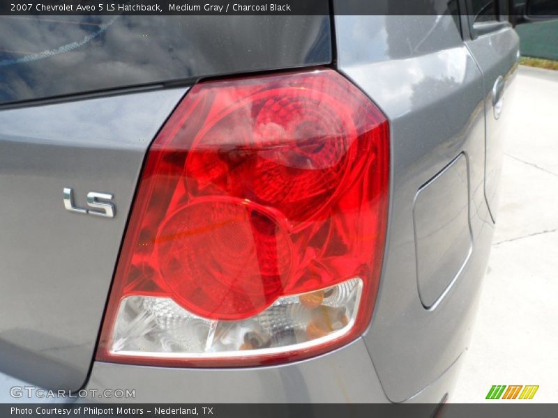 Medium Gray / Charcoal Black 2007 Chevrolet Aveo 5 LS Hatchback