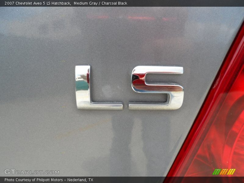 Medium Gray / Charcoal Black 2007 Chevrolet Aveo 5 LS Hatchback
