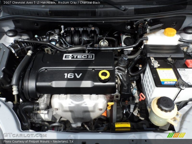 Medium Gray / Charcoal Black 2007 Chevrolet Aveo 5 LS Hatchback