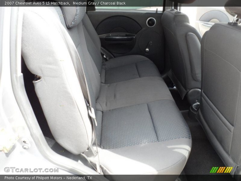 Medium Gray / Charcoal Black 2007 Chevrolet Aveo 5 LS Hatchback