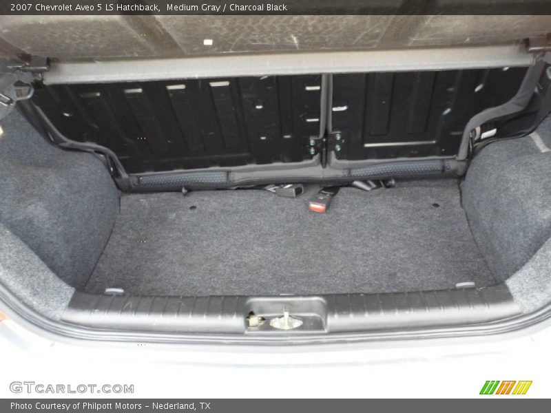 Medium Gray / Charcoal Black 2007 Chevrolet Aveo 5 LS Hatchback