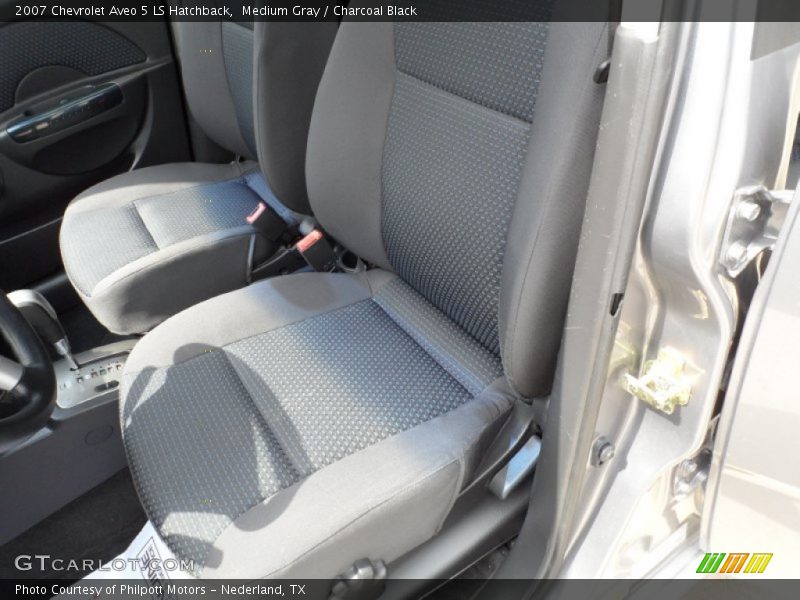 Medium Gray / Charcoal Black 2007 Chevrolet Aveo 5 LS Hatchback