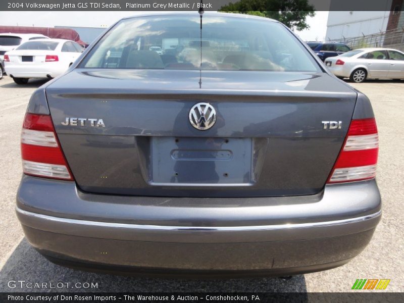 Platinum Grey Metallic / Black 2004 Volkswagen Jetta GLS TDI Sedan