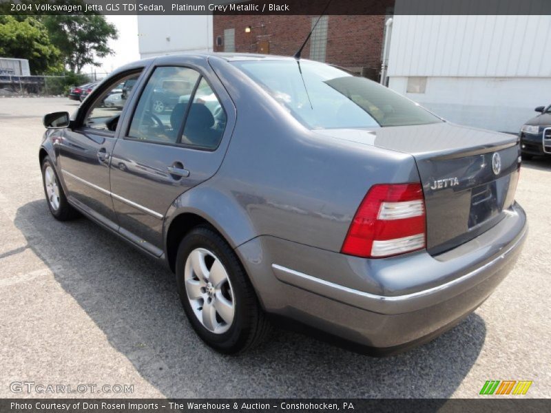 Platinum Grey Metallic / Black 2004 Volkswagen Jetta GLS TDI Sedan
