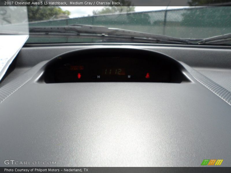 Medium Gray / Charcoal Black 2007 Chevrolet Aveo 5 LS Hatchback