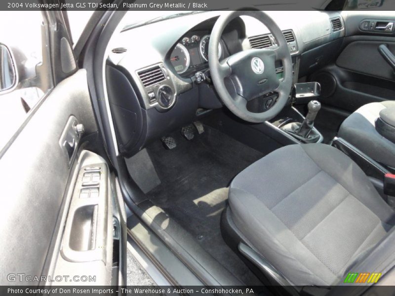  2004 Jetta GLS TDI Sedan Black Interior