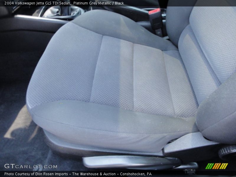 Platinum Grey Metallic / Black 2004 Volkswagen Jetta GLS TDI Sedan