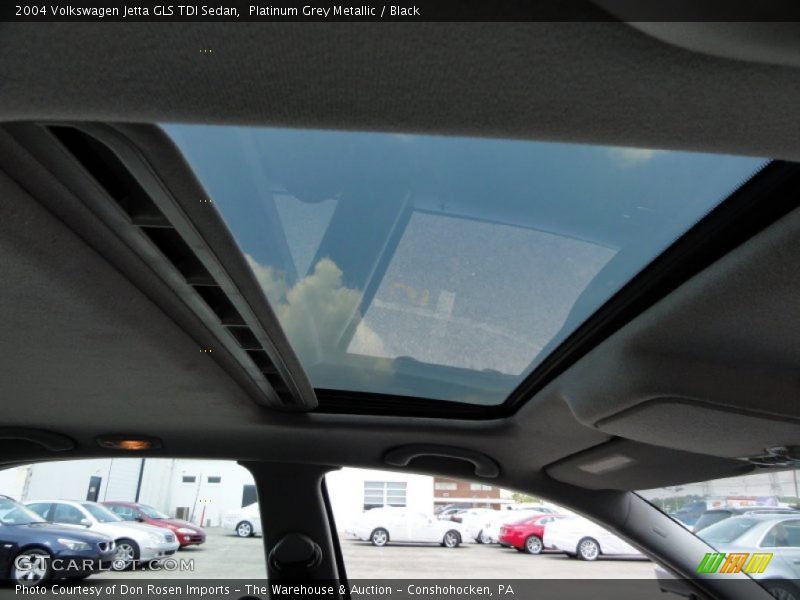Platinum Grey Metallic / Black 2004 Volkswagen Jetta GLS TDI Sedan
