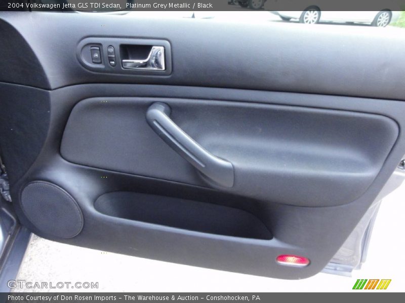 Platinum Grey Metallic / Black 2004 Volkswagen Jetta GLS TDI Sedan