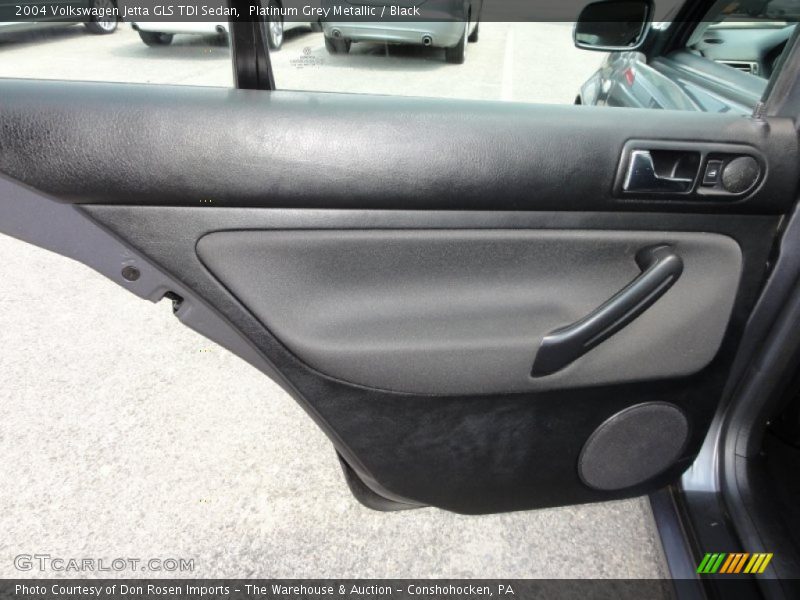 Platinum Grey Metallic / Black 2004 Volkswagen Jetta GLS TDI Sedan
