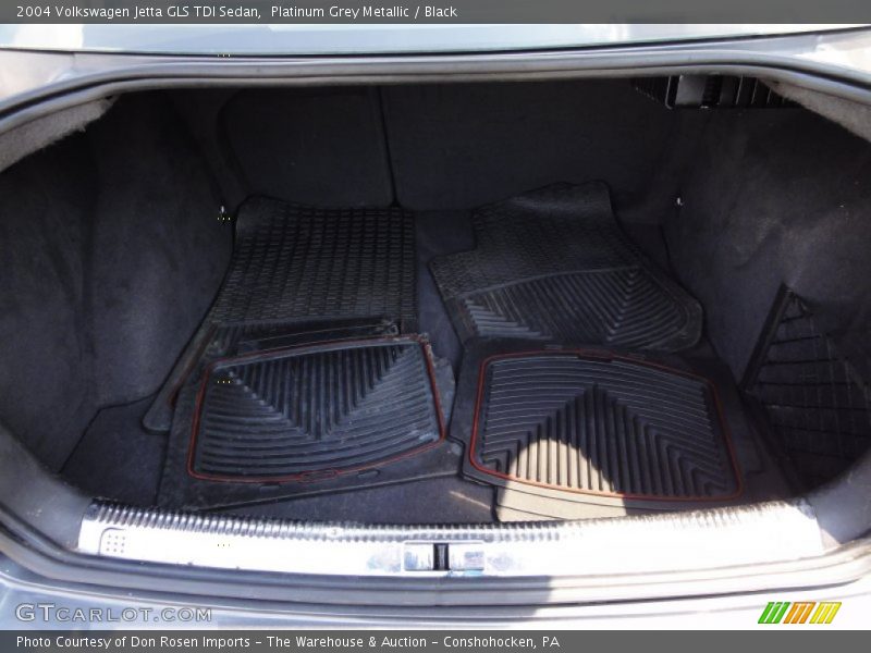 Platinum Grey Metallic / Black 2004 Volkswagen Jetta GLS TDI Sedan