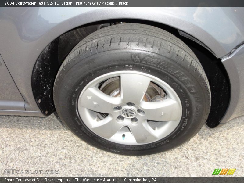 Platinum Grey Metallic / Black 2004 Volkswagen Jetta GLS TDI Sedan