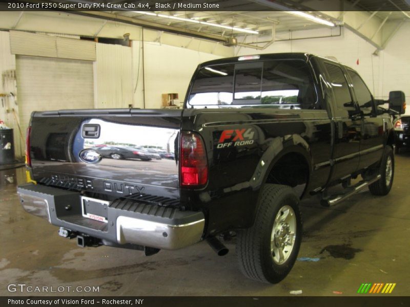 Black / Medium Stone 2010 Ford F350 Super Duty FX4 Crew Cab 4x4