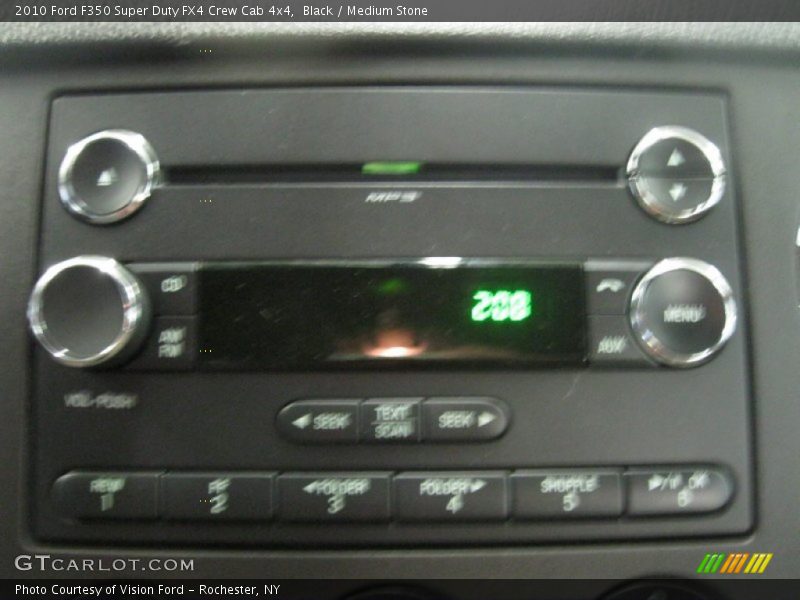 Black / Medium Stone 2010 Ford F350 Super Duty FX4 Crew Cab 4x4