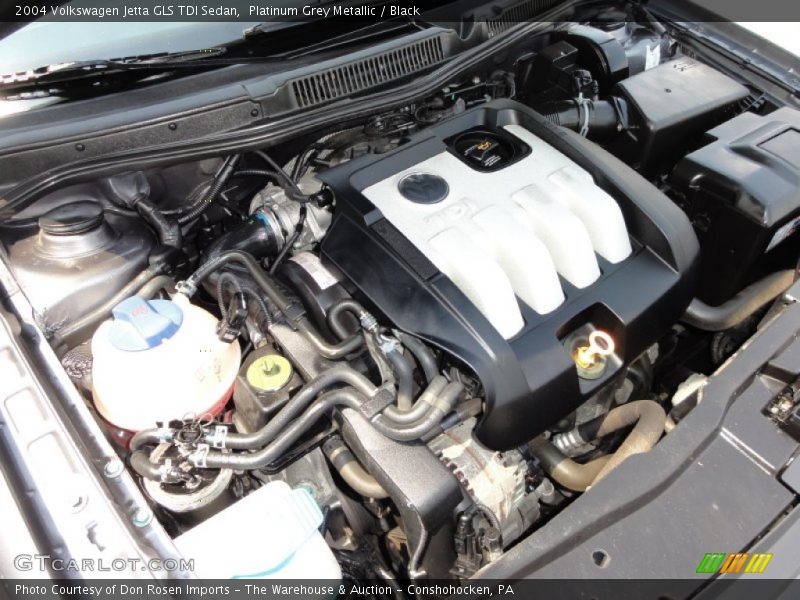  2004 Jetta GLS TDI Sedan Engine - 1.9L TDI SOHC 8V Turbo-Diesel 4 Cylinder
