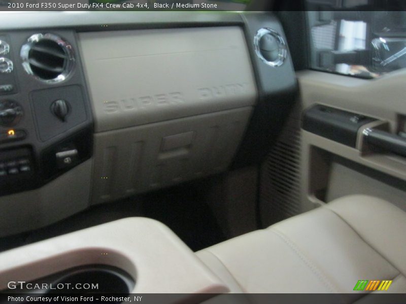 Black / Medium Stone 2010 Ford F350 Super Duty FX4 Crew Cab 4x4