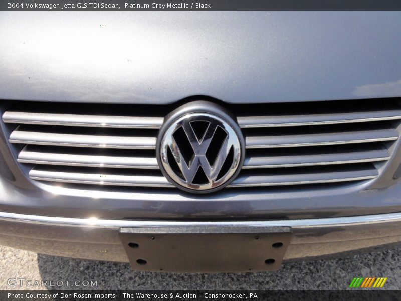 Platinum Grey Metallic / Black 2004 Volkswagen Jetta GLS TDI Sedan