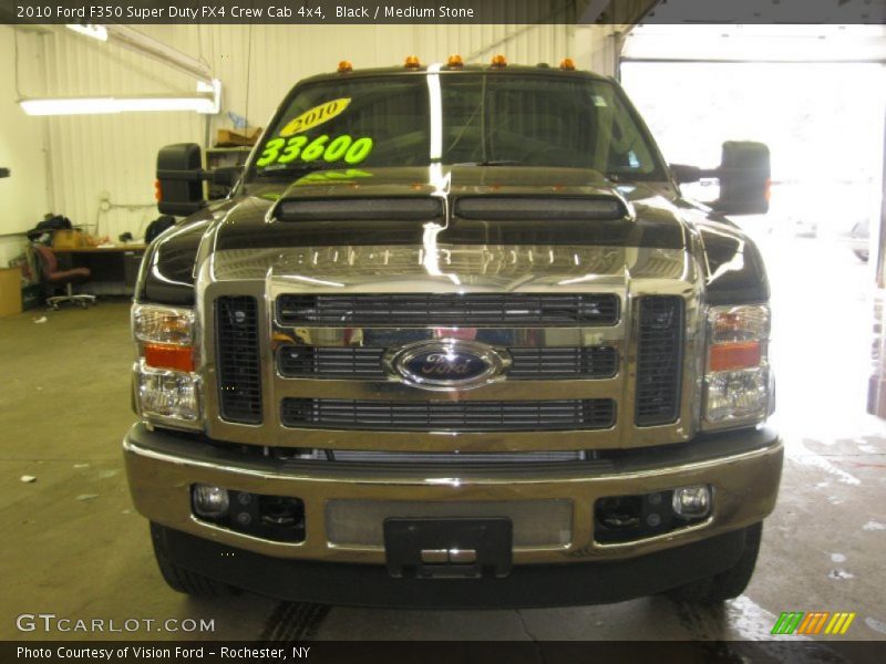 Black / Medium Stone 2010 Ford F350 Super Duty FX4 Crew Cab 4x4