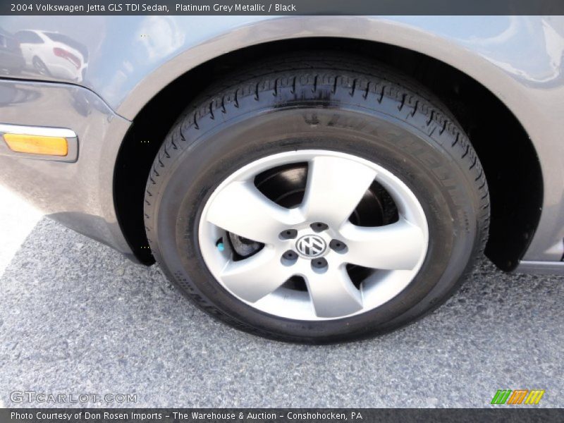 Platinum Grey Metallic / Black 2004 Volkswagen Jetta GLS TDI Sedan