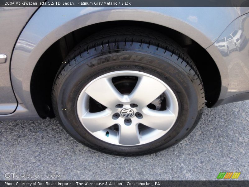 Platinum Grey Metallic / Black 2004 Volkswagen Jetta GLS TDI Sedan