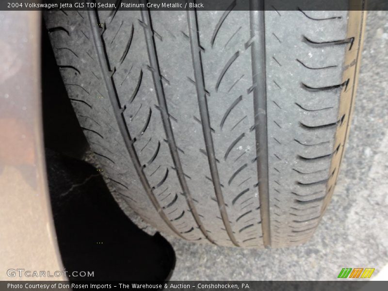 Platinum Grey Metallic / Black 2004 Volkswagen Jetta GLS TDI Sedan