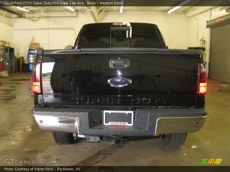 Black / Medium Stone 2010 Ford F350 Super Duty FX4 Crew Cab 4x4