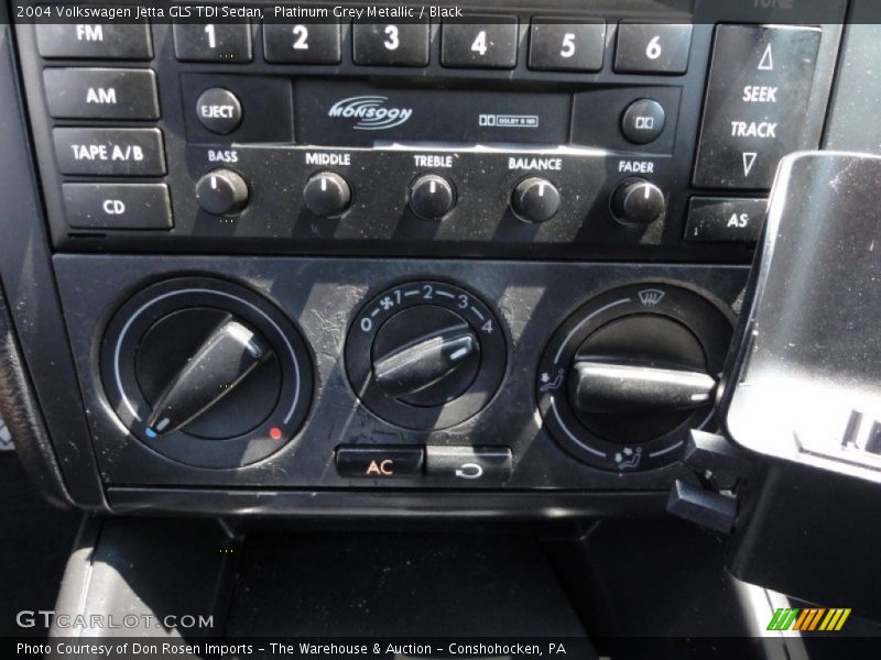 Platinum Grey Metallic / Black 2004 Volkswagen Jetta GLS TDI Sedan