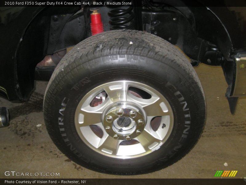 Black / Medium Stone 2010 Ford F350 Super Duty FX4 Crew Cab 4x4