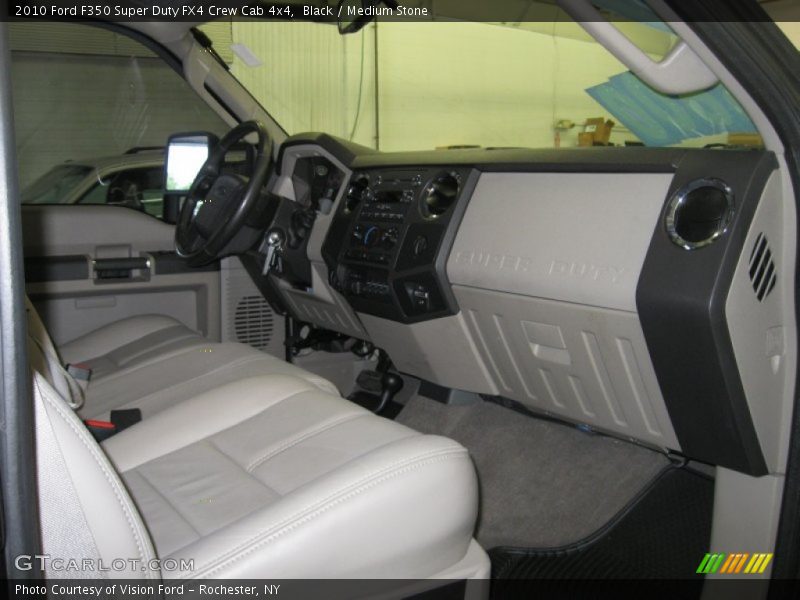 Black / Medium Stone 2010 Ford F350 Super Duty FX4 Crew Cab 4x4