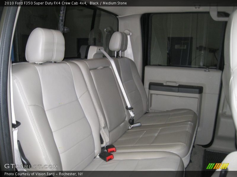  2010 F350 Super Duty FX4 Crew Cab 4x4 Medium Stone Interior