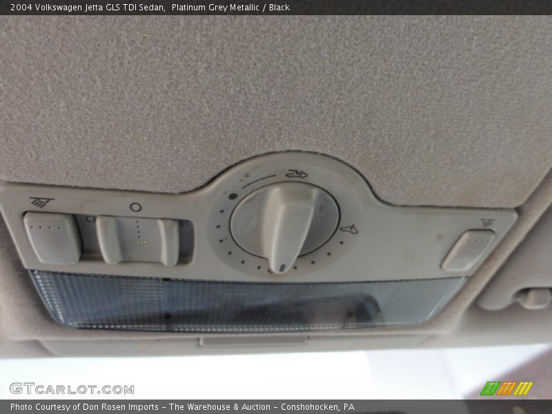Platinum Grey Metallic / Black 2004 Volkswagen Jetta GLS TDI Sedan