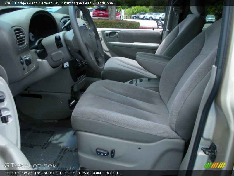  2001 Grand Caravan EX Sandstone Interior
