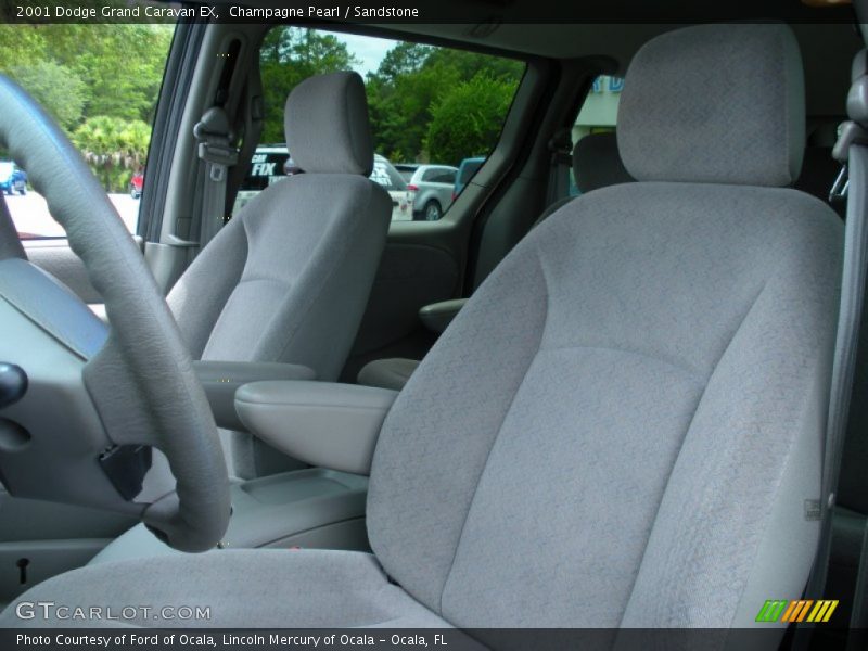  2001 Grand Caravan EX Sandstone Interior